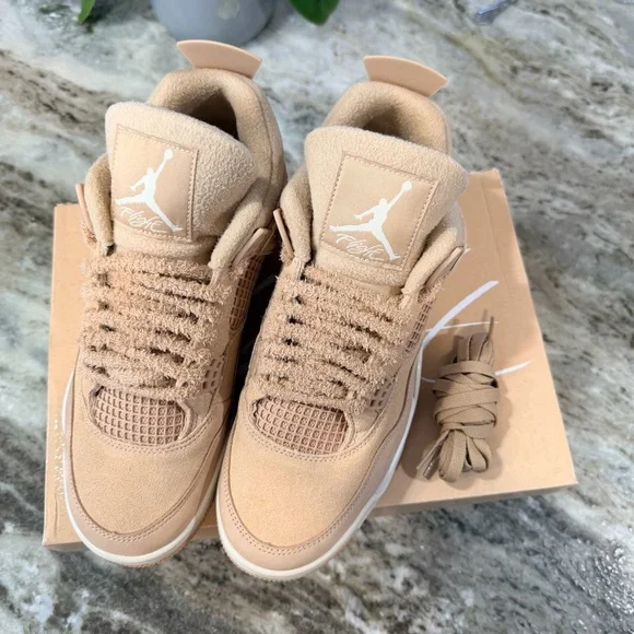 Nike Jordan 4 Retro Cozy Girl New W11 M9.5 - Picture 8 of 13